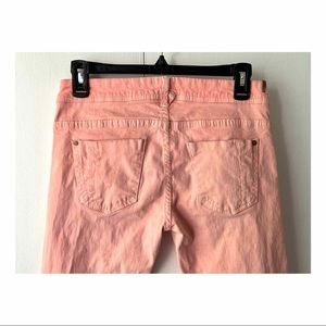 Neon Bright Pink Pull&Bear Skinny Jeans